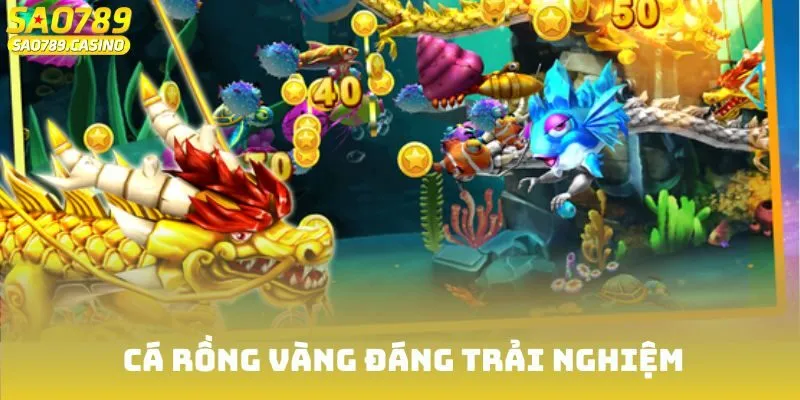 Bắn Cá Đổi Thưởng Sao789 - Sân Chơi Đáng Thử Nhất Năm 2025 3 Cá Rồng Vàng đáng trải nghiệm