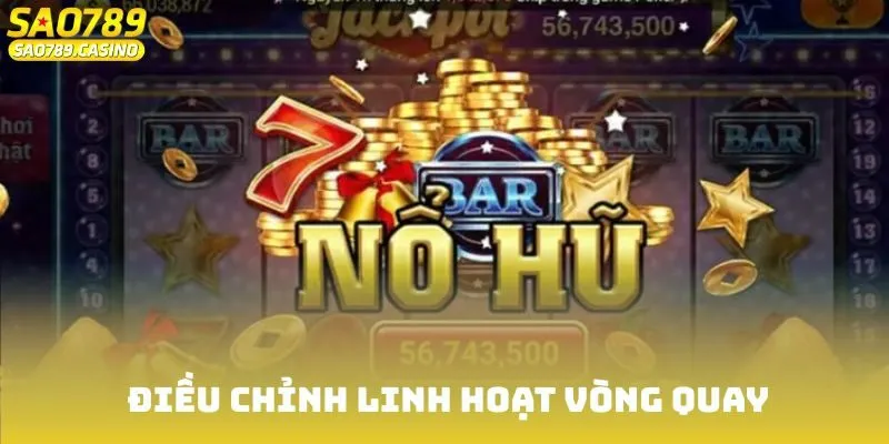 Nổ Hũ Bạch Kim Sao789 Trải Nghiệm Giải Trí Đỉnh Cao 3 Điều chỉnh linh hoạt vòng quay