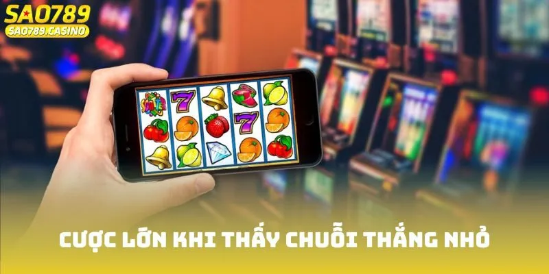 Hũ Kim Cương - Quay Nhanh, Nhận Thưởng Hấp Dẫn Tại Sao789 4 Cược lớn khi thấy chuỗi thắng nhỏ